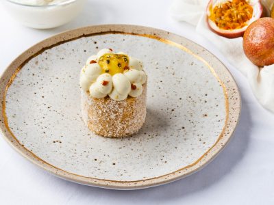 日本柚子百香果蛋糕