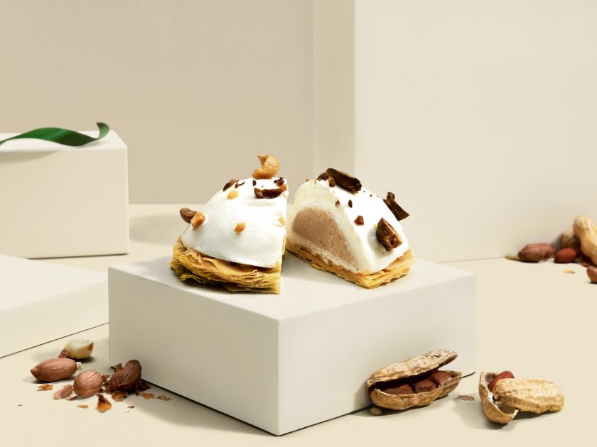 花生香蕉千層派